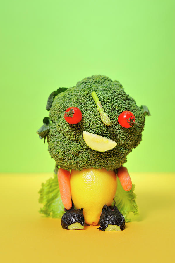 A Vegetable Doll #2 Photograph by Yagi Studio