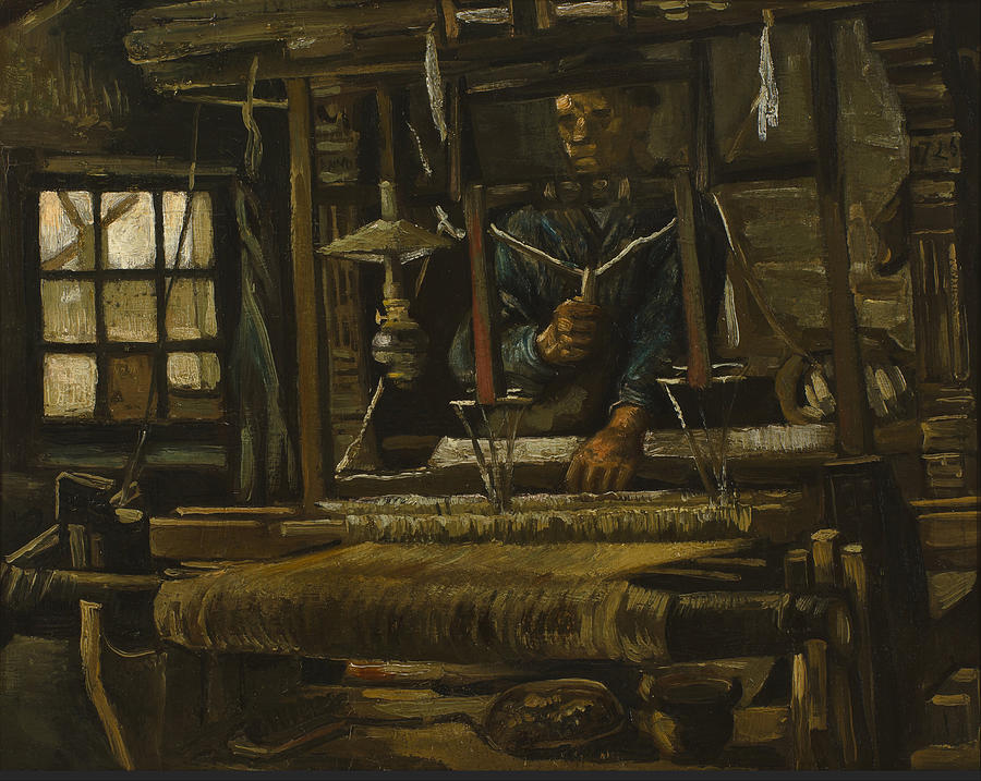A Weavers Cottage #2 Painting by Vincent Van Gogh