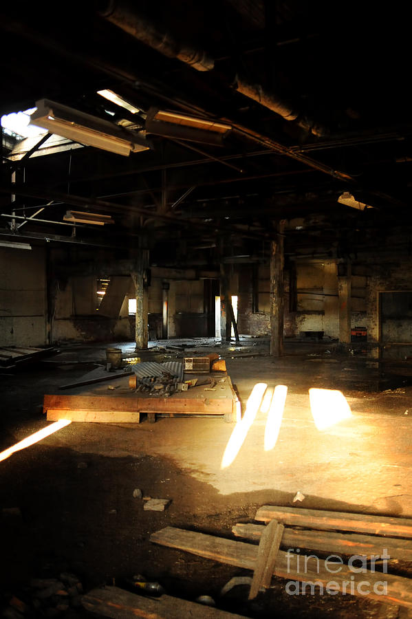 Abandoned Factory Interior #2 Photograph by HD Connelly