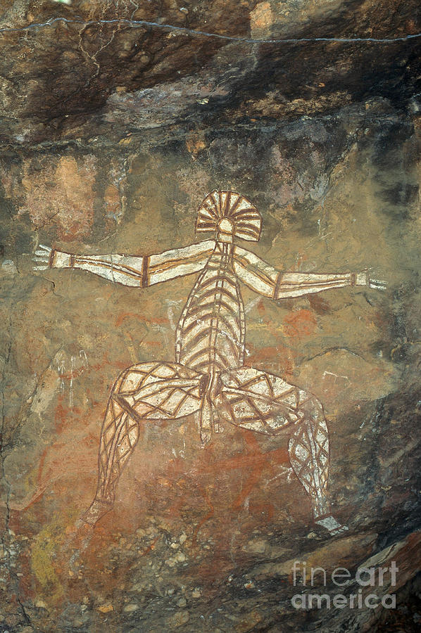 Aboriginal Art, Australia #2 Photograph by Gregory G. Dimijian, M.D.