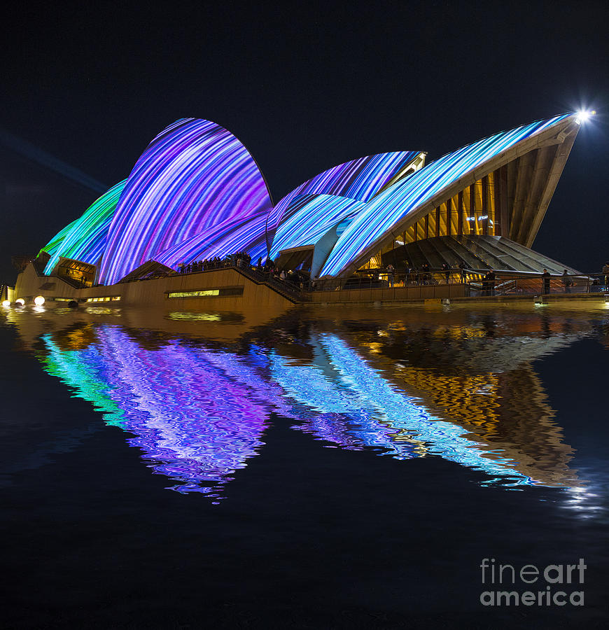Abstract of Sydney Opera House Photograph by Sheila Smart Fine Art Photography