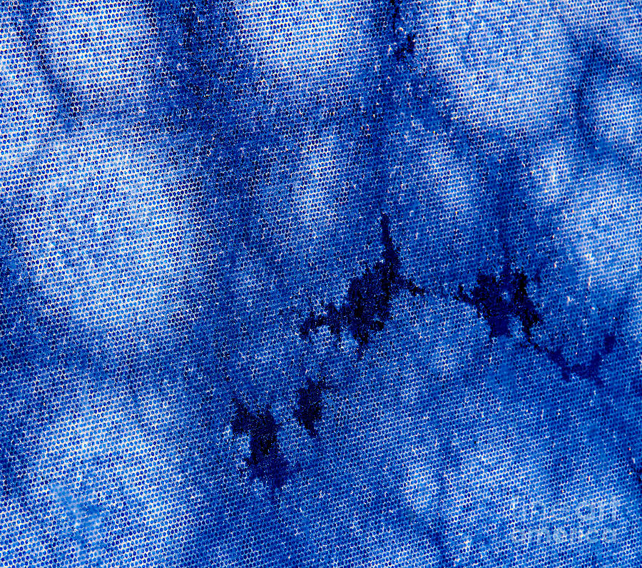 Abstract Pattern Of Glass Metal And Frost Photograph