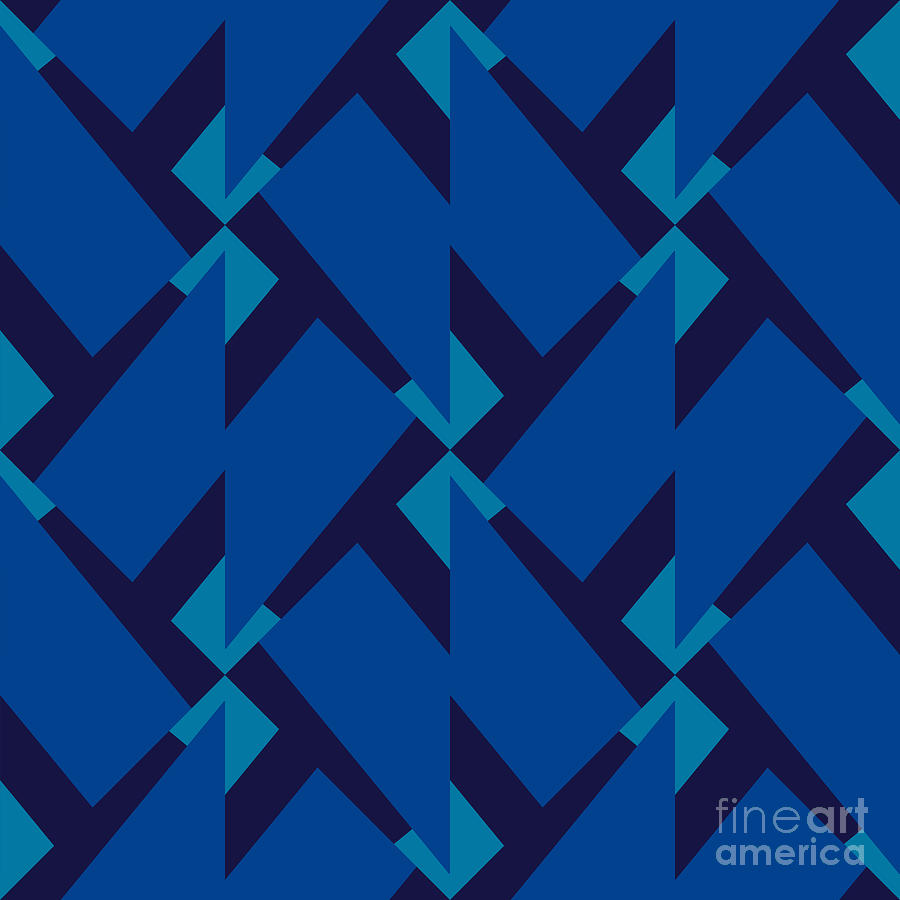 Delicate Digital Art - Abstract Retro Pattern Vector by Artsandra Delicate Digital Art - Abstract Retro Pattern Vector by Artsandra