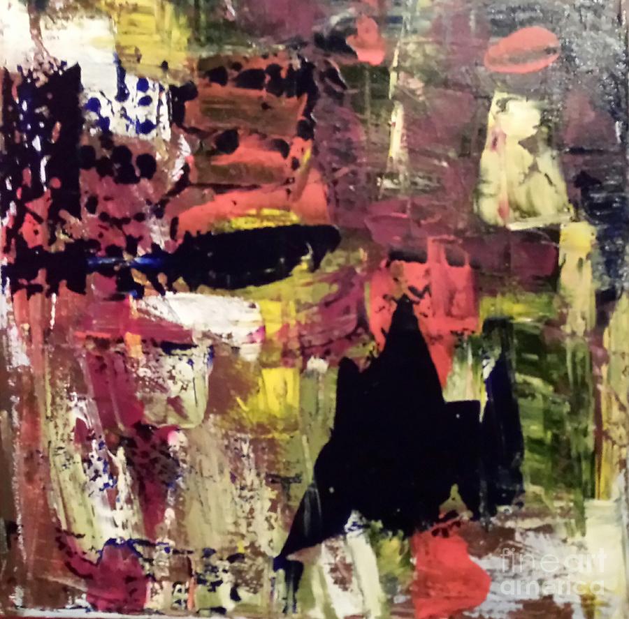Abstract Series The Journey #2 Painting by Sherry Harradence