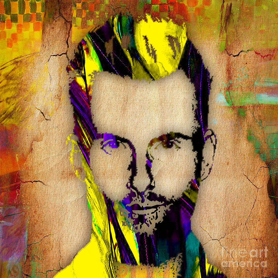 Adam Levine #2 Mixed Media by Marvin Blaine