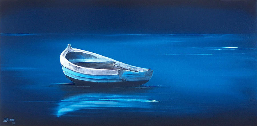 David Fedeli Painting - Adrift #2 by David Fedeli