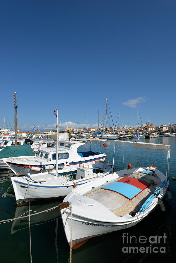 Aegina port #7 Photograph by George Atsametakis