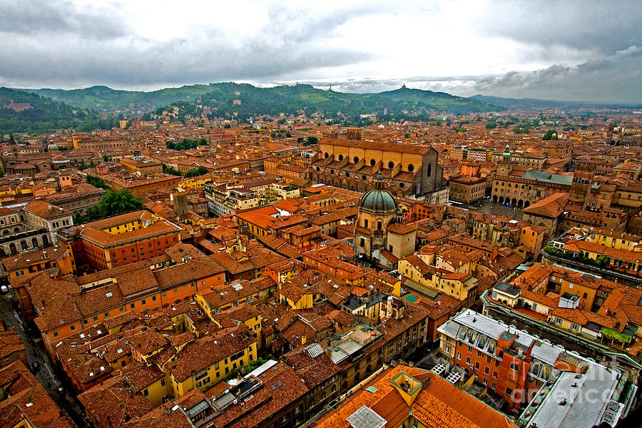 Aerial Of Bologna, Italy #2 Photograph by Tim Holt