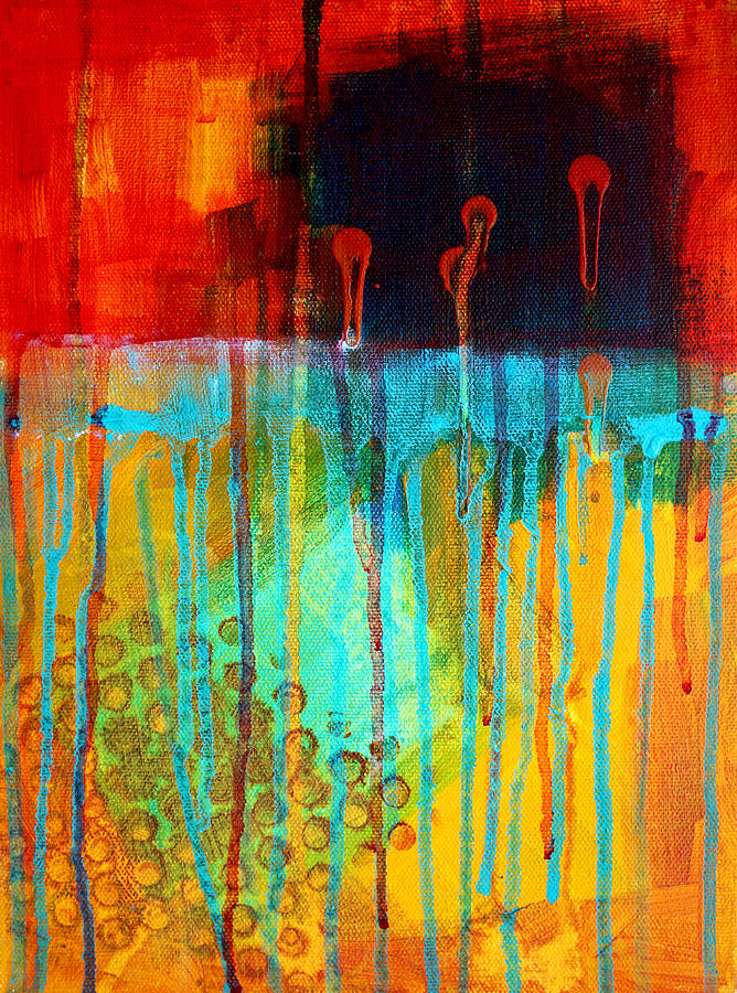 Abstract Painting - After Midnight #2 by Nancy Merkle