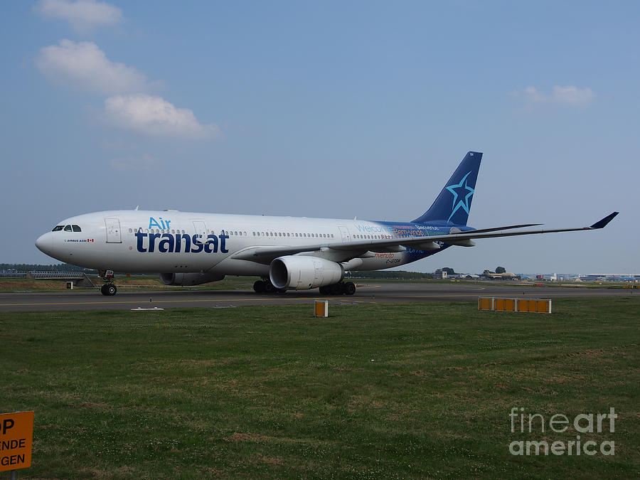 Air Transat Airbus A330 #2 Photograph by Paul Fearn