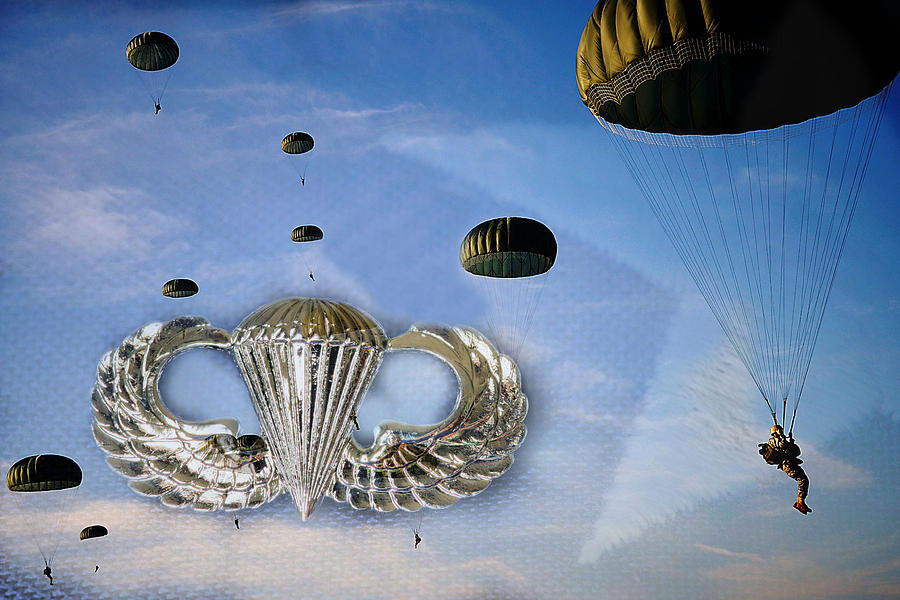 U.s. Army Photograph - Airborne #2 by JC Findley