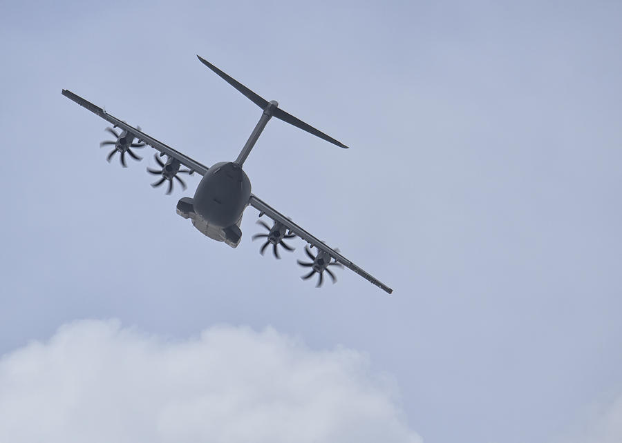 Airbus A400 M #2 Photograph by Shirley Mitchell