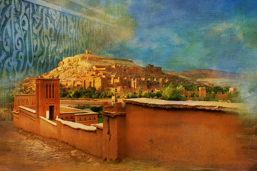 Ait Benhaddou  #2 Painting by Catf