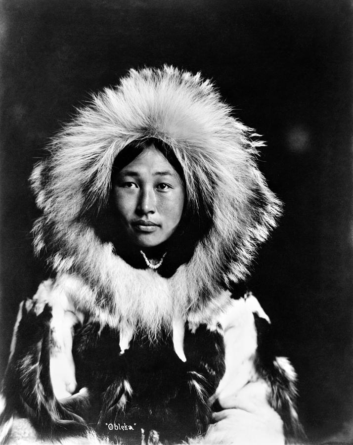 Alaska Eskimo Woman Photograph by Granger - Fine Art America