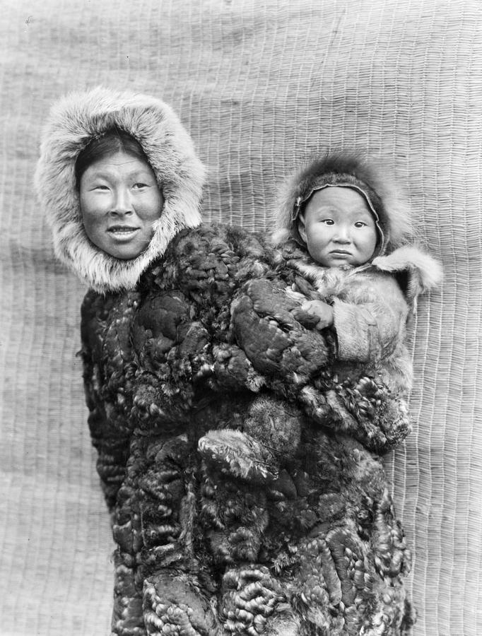 Alaska Eskimos, C1929 Photograph by Edward Curtis