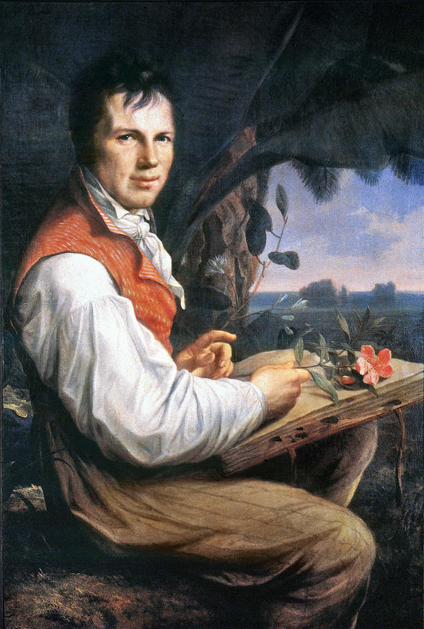 Alexander Von Humboldt (1769-1859) #2 Painting by Granger