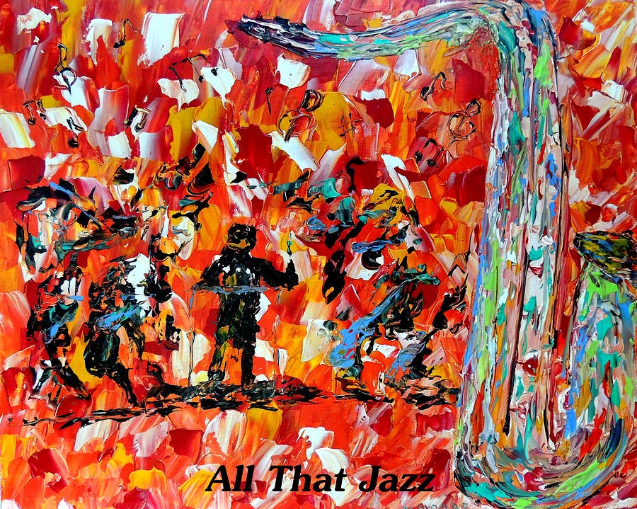 Beethoven Movie Painting - All That Jazz  #2 by Mark Moore