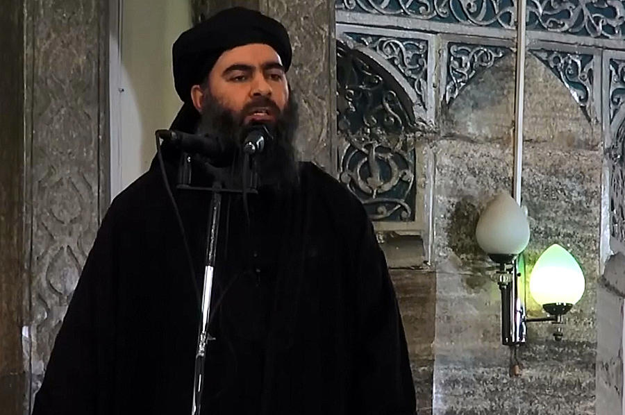 Alleged ISIL leader appears in video footage Photograph by Anadolu Agency