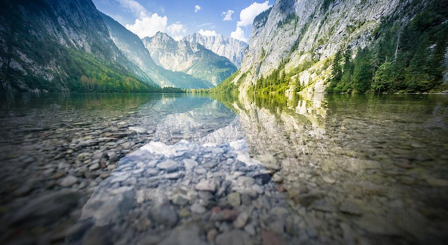 Nature Photograph - Alpine Lake #2 by Bjoern Kindler