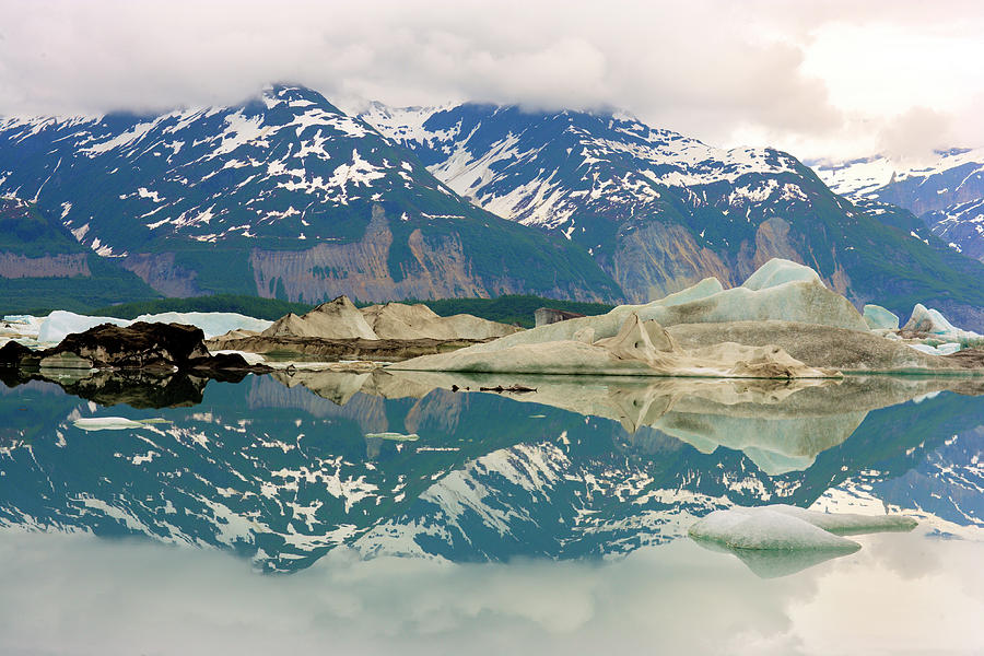 Landscape Photograph - Alsek Lake #2 by Glenn Oakley
