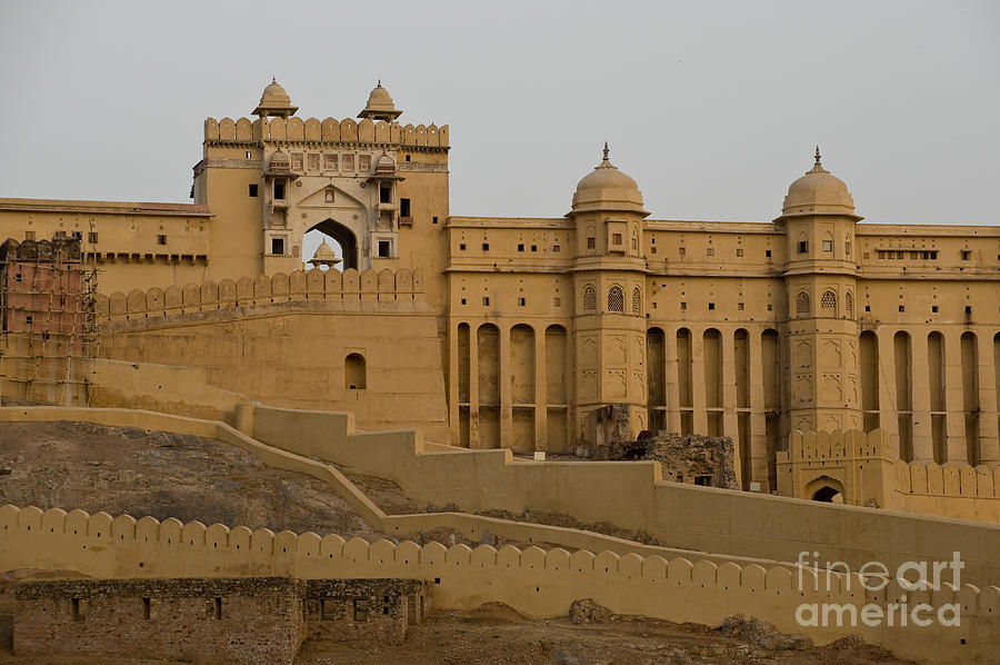 Amber Fort, India #2 Photograph by John Shaw