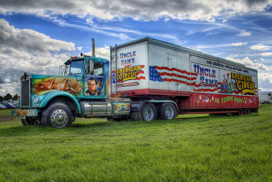 American Circus Truck #2 Photograph by Ian Mitchell