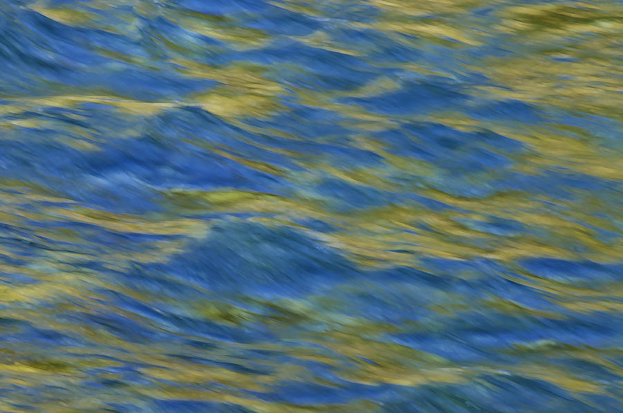 American River Abstract #1 Photograph by Sherri Meyer