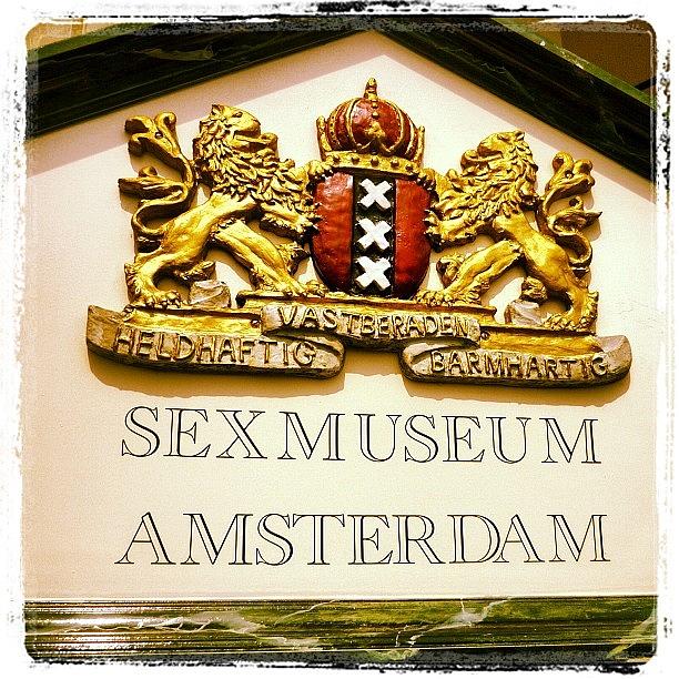 Sign Photograph - Sex Museum by Clare Hardy