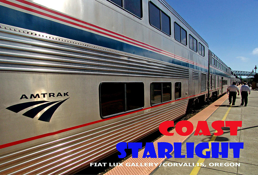 Amtrak Coast Starlight #2 Photograph by Michael Moore