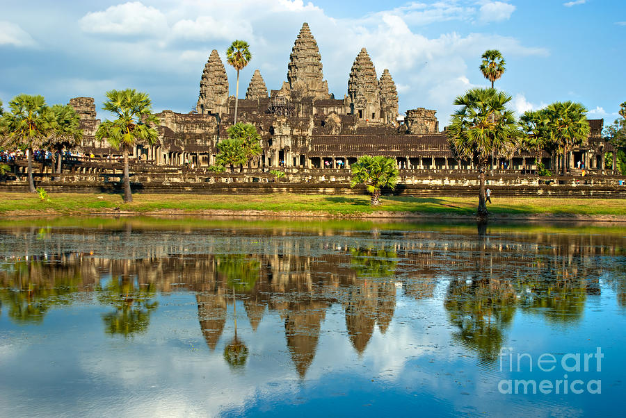 Angkor Wat - Cambodia #2 Photograph by Luciano Mortula