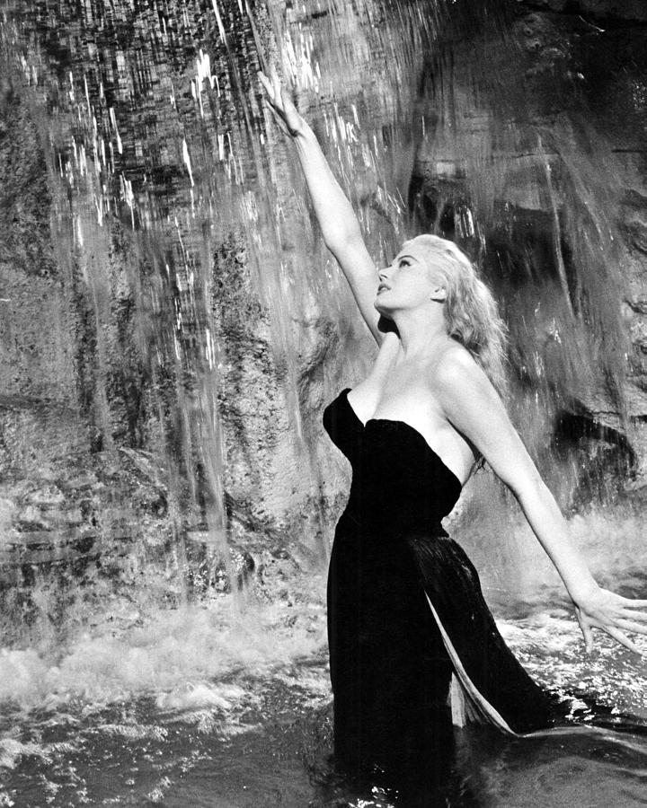 Anita Ekberg in La dolce vita  #2 Photograph by Silver Screen