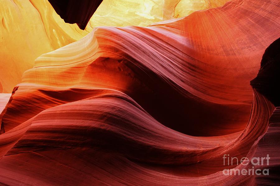 Photo Photograph - Antelope Canyon by Bernard MICHEL Photo Photograph - Antelope Canyon by Bernard MICHEL