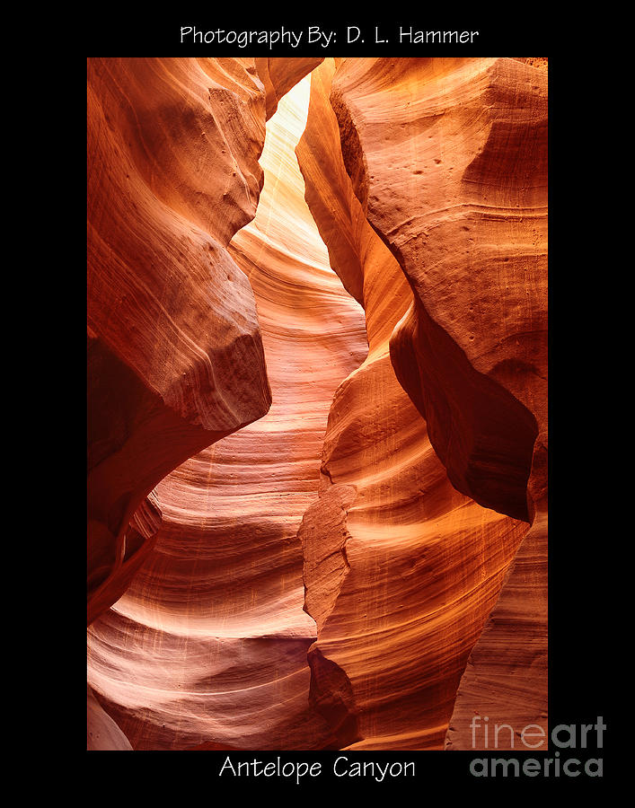 Antelope Canyon #2 Photograph by Dennis Hammer