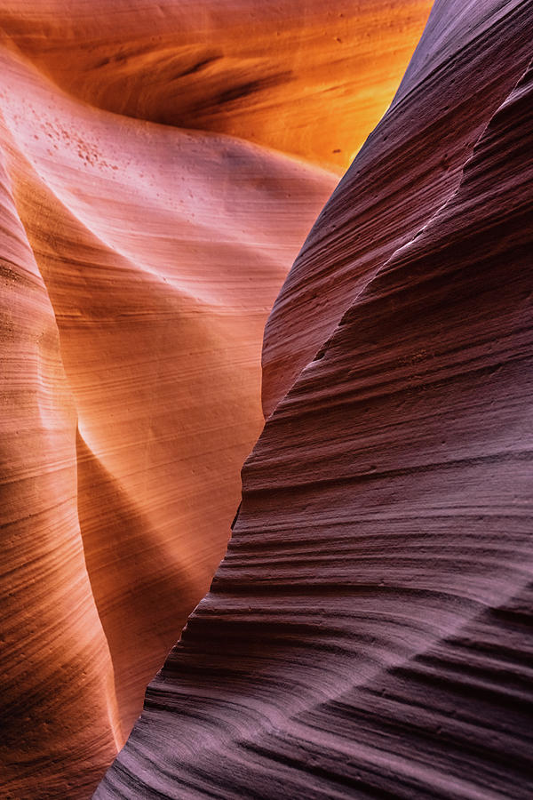 Antelope Canyon Spiral Rock Arches #2 Photograph by Deimagine