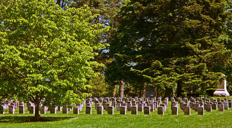 Antietam National Cemetery #1 Photograph by Andy Lawless