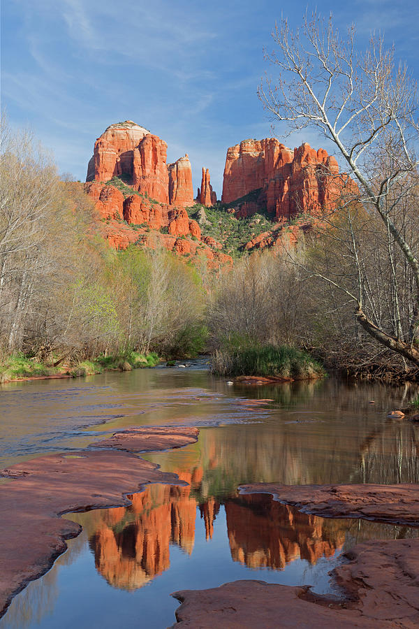 Arizona, Sedona, Crescent Moon Photograph by Jamie and Judy Wild - Fine ...