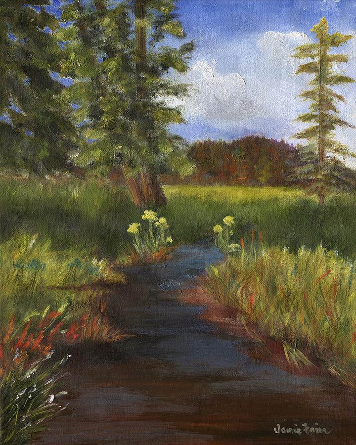 Arizona Stream  #2 Painting by Jamie Frier