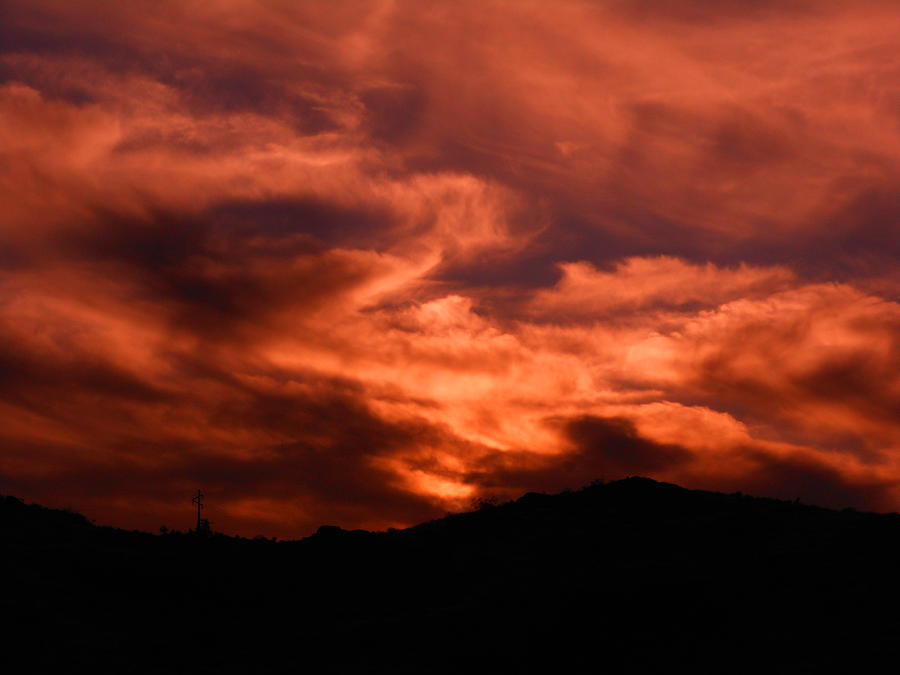 Sunset Photograph - Arizona Sunset #3 by James Welch