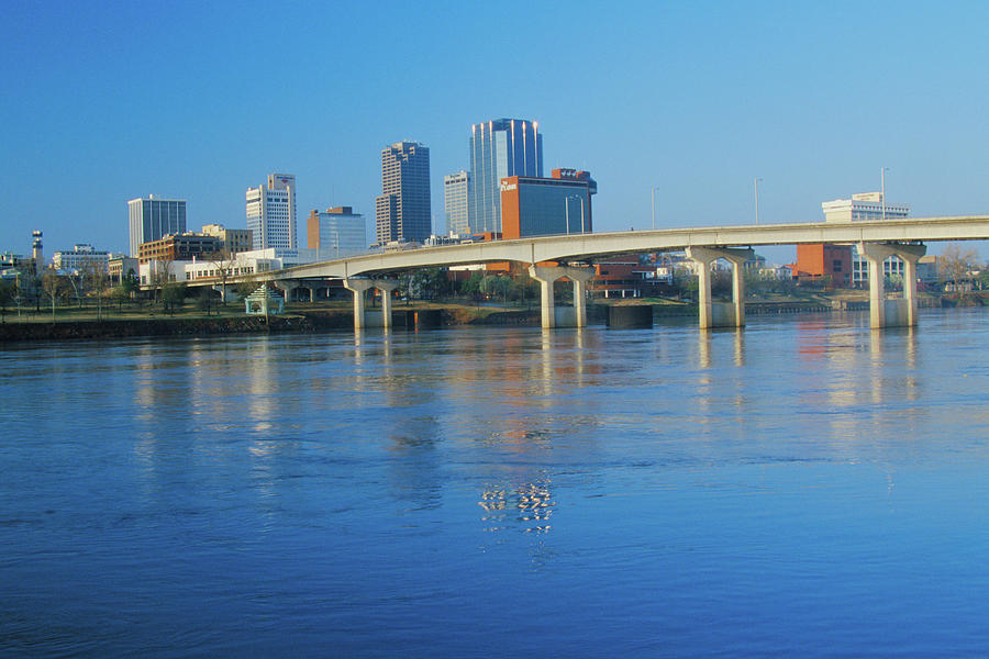 Arkansas River And Skyline In Little #2 Photograph by Panoramic Images