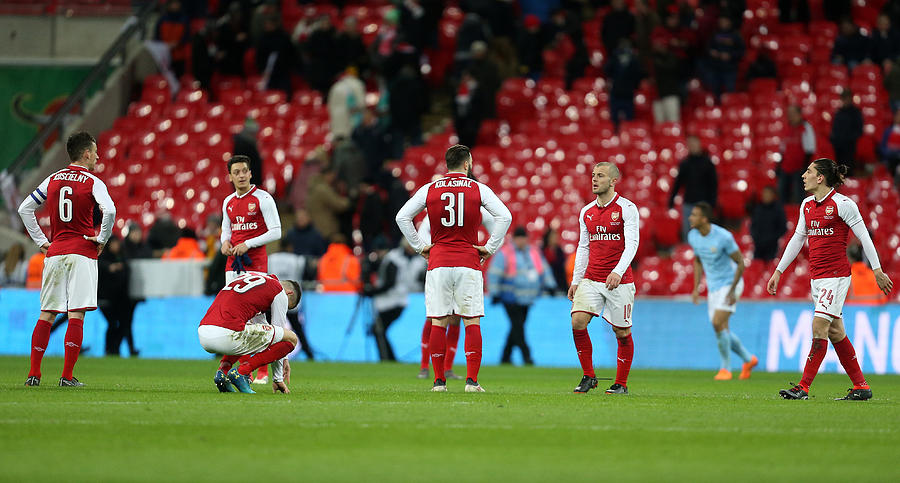 Arsenal v Manchester City - Carabao Cup Final #2 Photograph by James Baylis - AMA