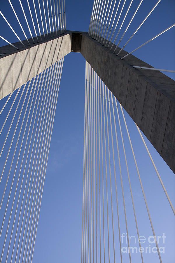 Bridge Photograph - Arthur Ravenel Jr Bridge Charleston SC #2 by Dustin K Ryan