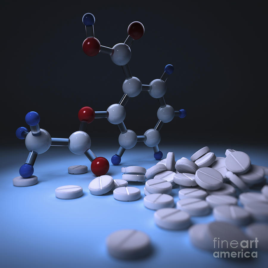 Aspirin #2 Photograph by Science Picture Co