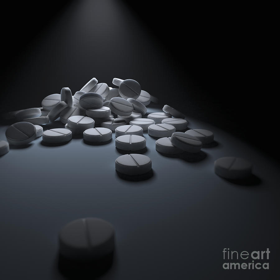Aspirin Tablets #2 Photograph by Science Picture Co