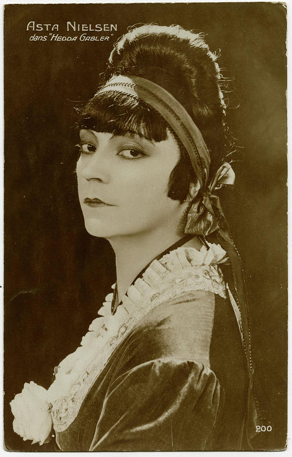 Asta Nielsen (1881 - 1972), Danish Photograph by Mary Evans Picture ...