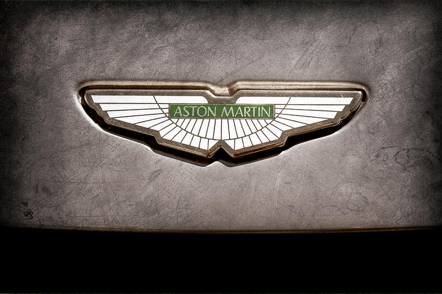 Aston Martin Emblem #2 Photograph by Jill Reger