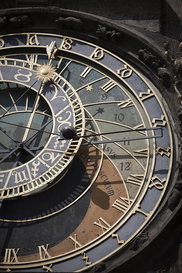 Astronomical Clock Prague #3 Photograph by Maria Heyens