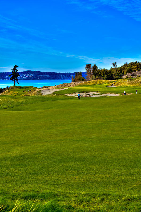 #2 at Chambers Bay Golf Course - Location of the 2015 U.S. Open Championship #2 Photograph by David Patterson