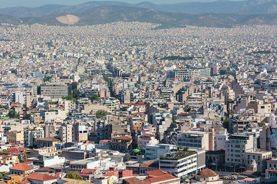 Athens, Attica, Greece. View #2 Photograph by Panoramic Images