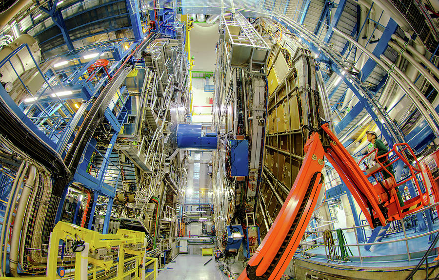 Atlas Detector Photograph by Babak Tafreshi