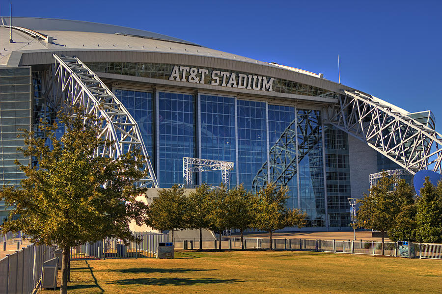 Dallas Photograph - ATT Stadium 4 by Ricky Barnard